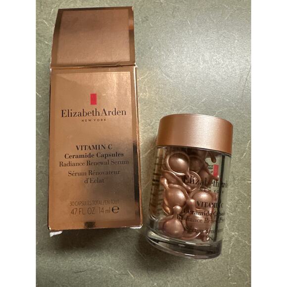 NEW Elizabeth Arden Vitamin C Ceramide Capsules - 30 Units. - Picture 2 of 2